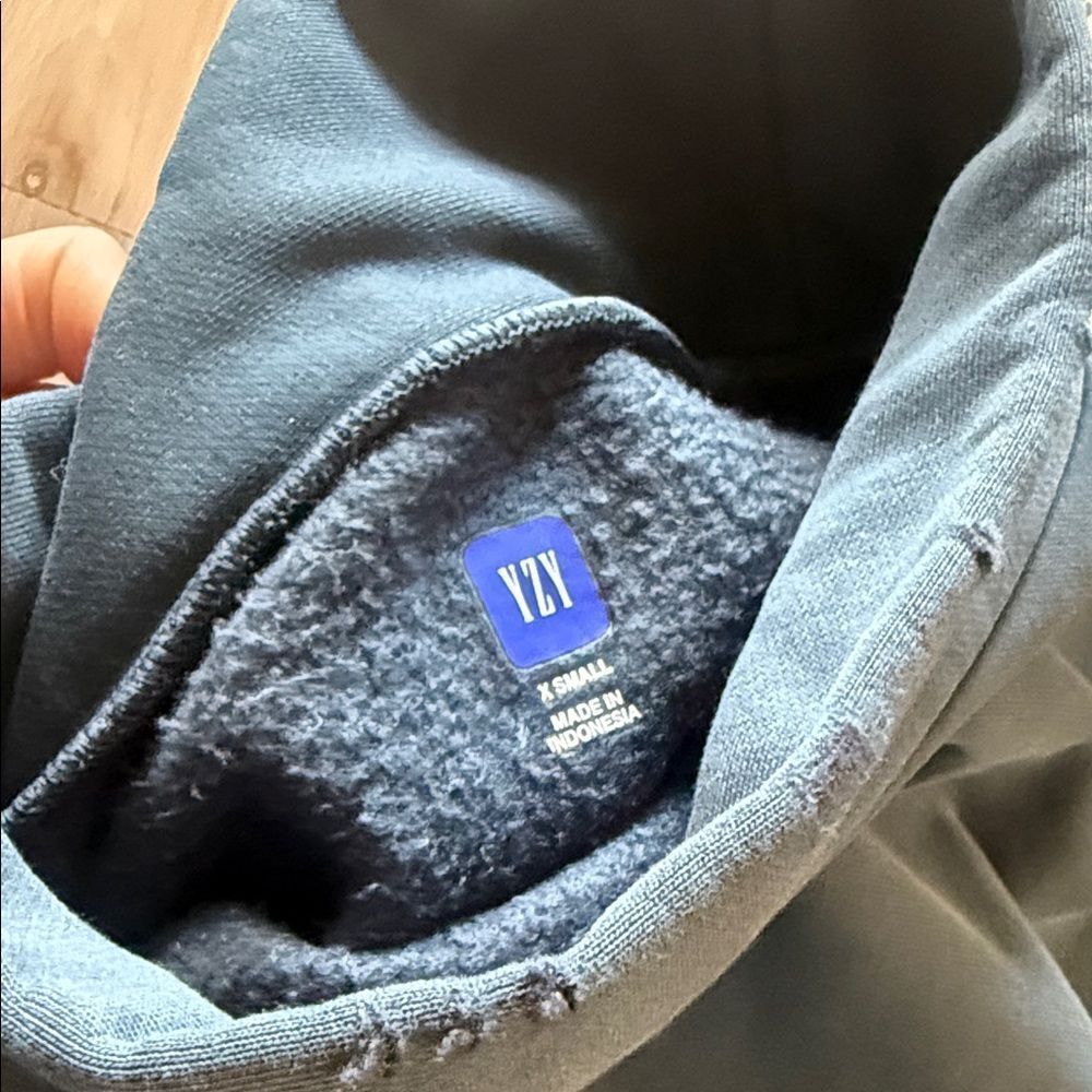 Yeezy x Gap Engineered by Balenciaga High Neck Sweater 'Dark Blue' - Picture 4 of 5